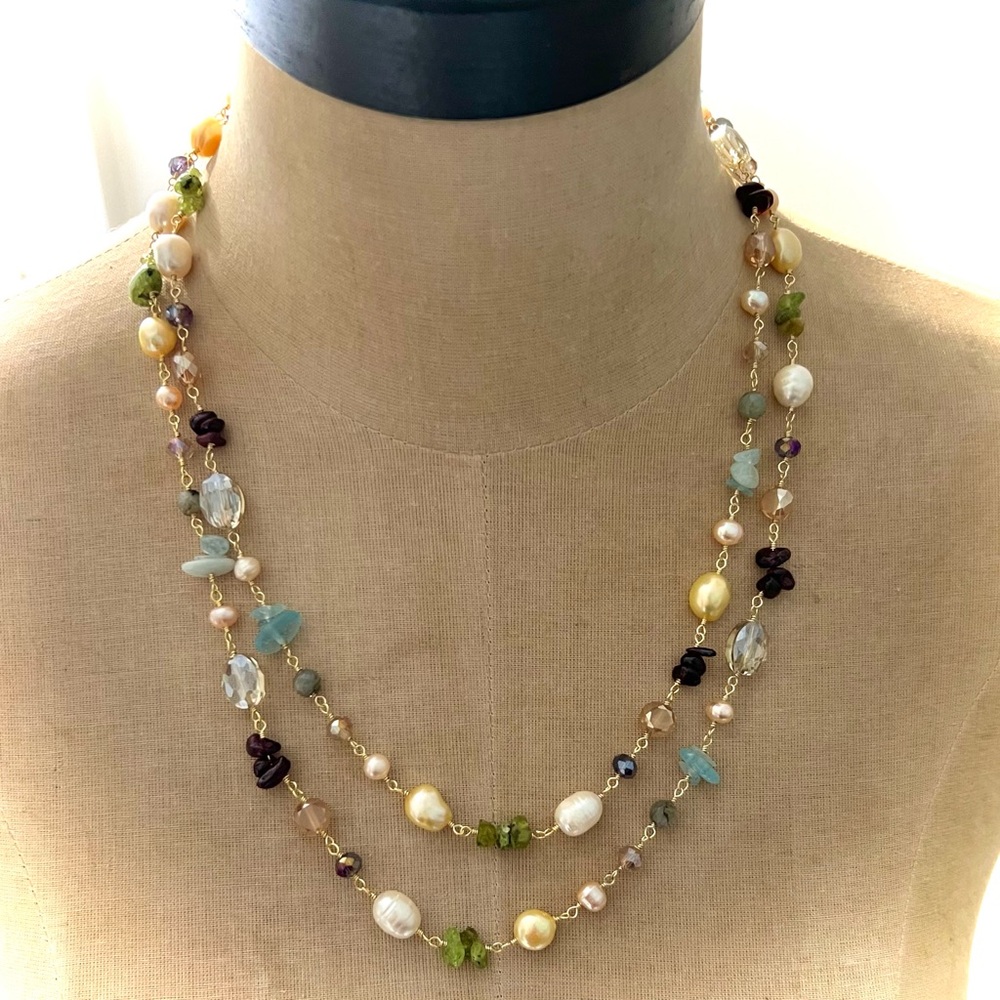 NWT ✨Multi Gemstone✨Necklace
